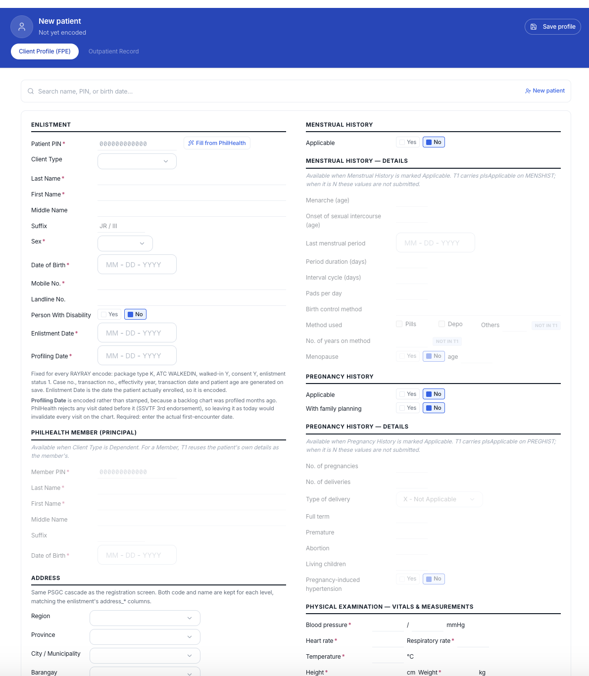 Customized form on Soltech page