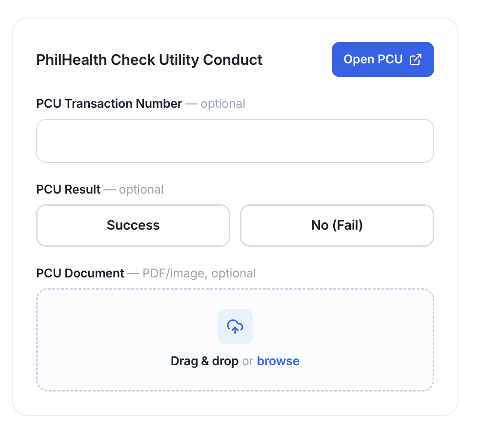 Soltech PCU entry field